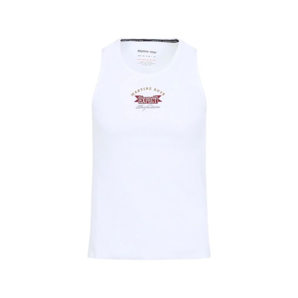 Martine Rose White T-Shirts & Vests - Vests & Tanks Men